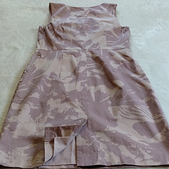 Loft Lavender and Dusty Pink Midi Dress - Picture 6 of 8